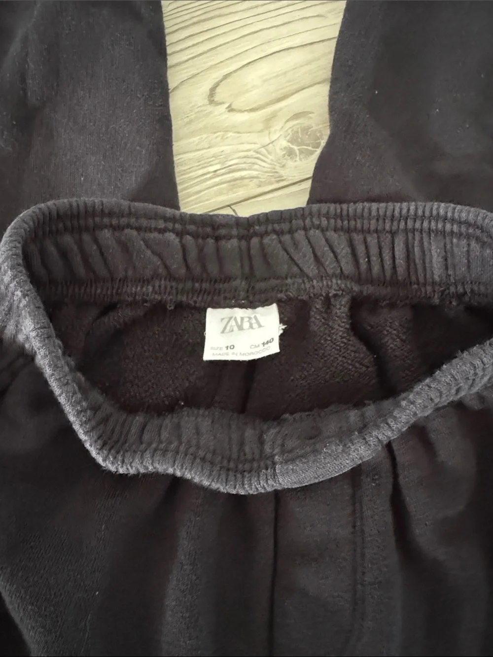 Zara Black Cargo Jogger Sweatpants